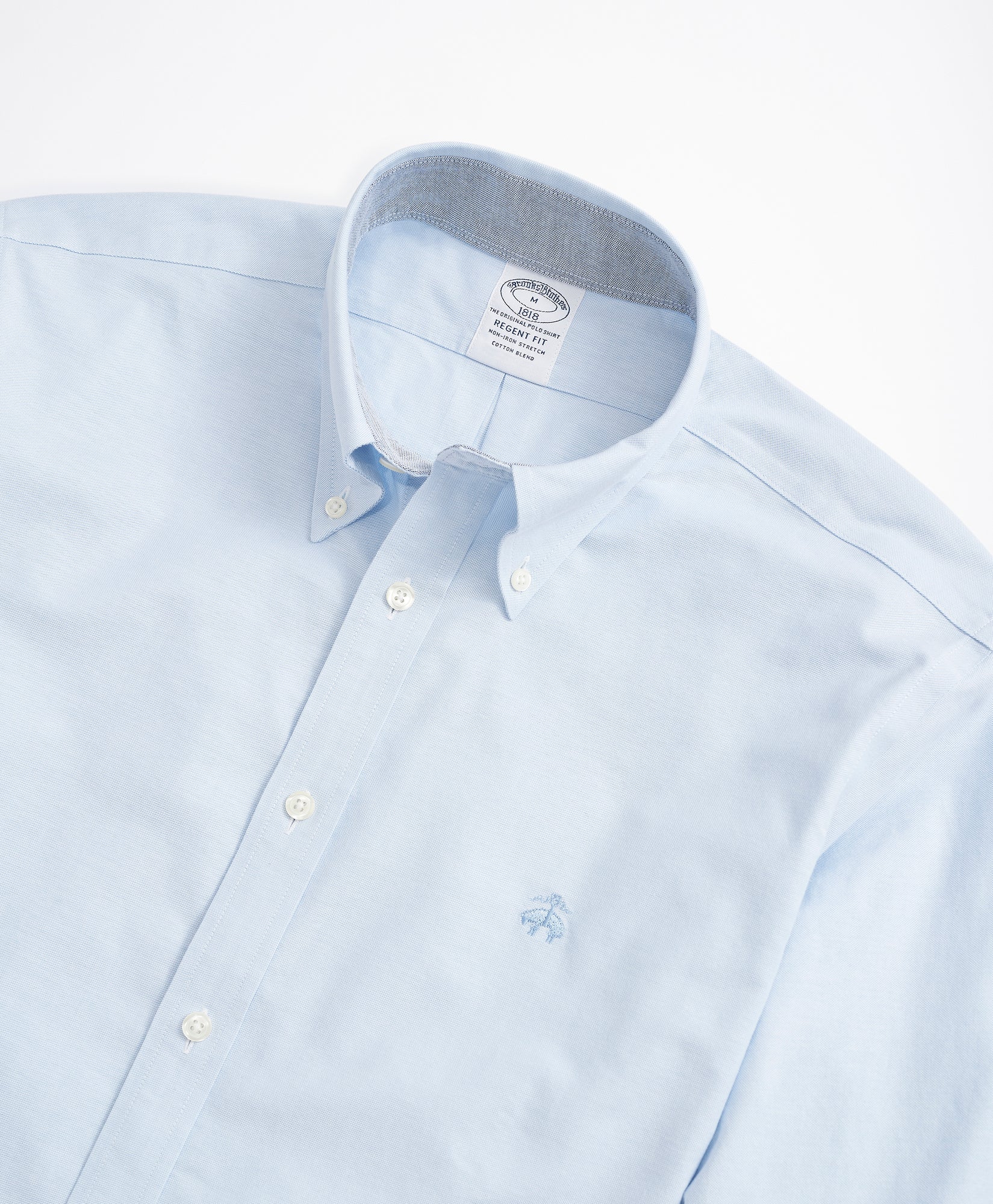 เสื้อเชิ้ตผ้าอ็อกซ์ฟอร์ด Non-Iron ทรง Regular Fit