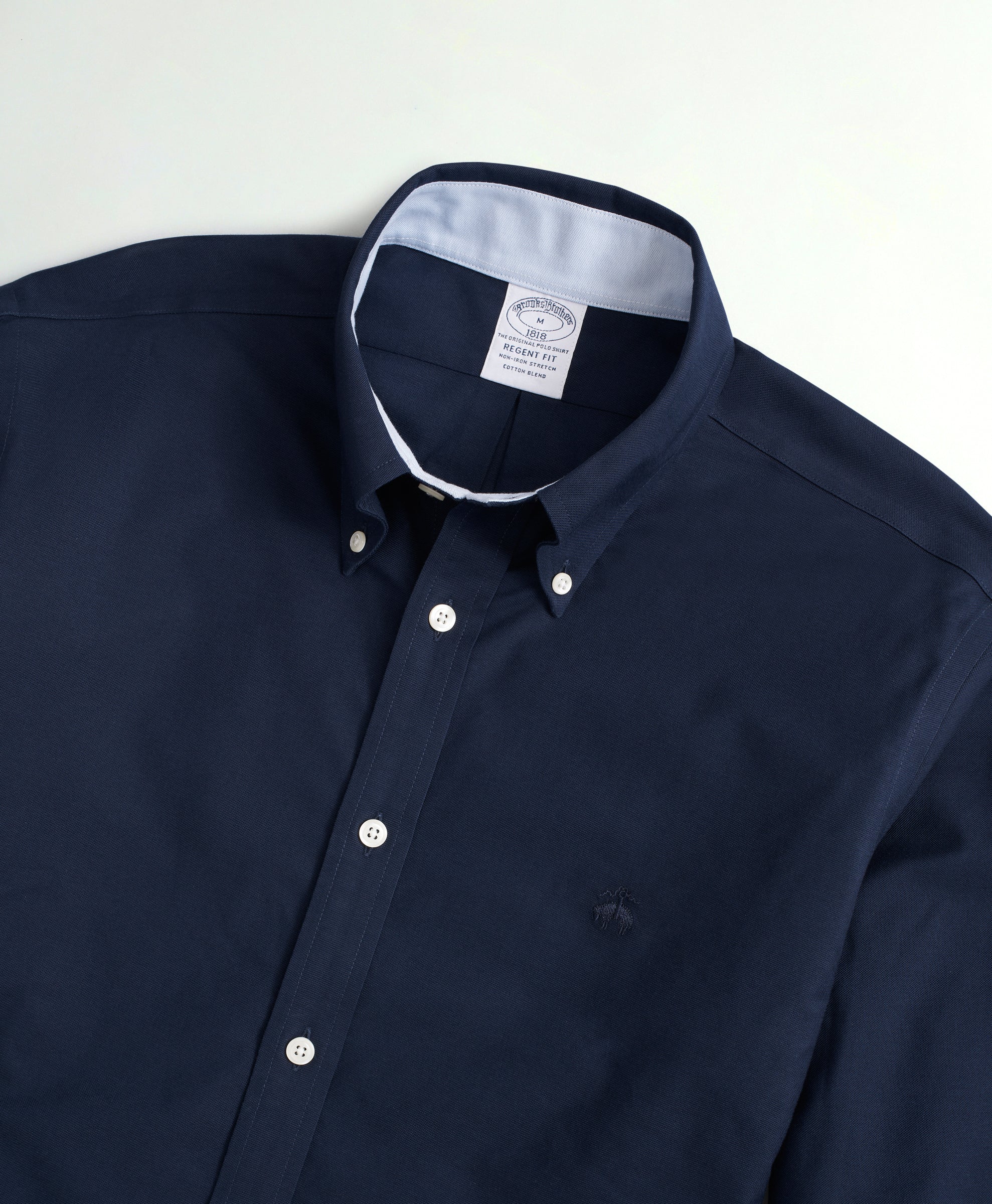 เสื้อเชิ้ตผ้าอ็อกซ์ฟอร์ด Non-Iron ทรง Regular Fit