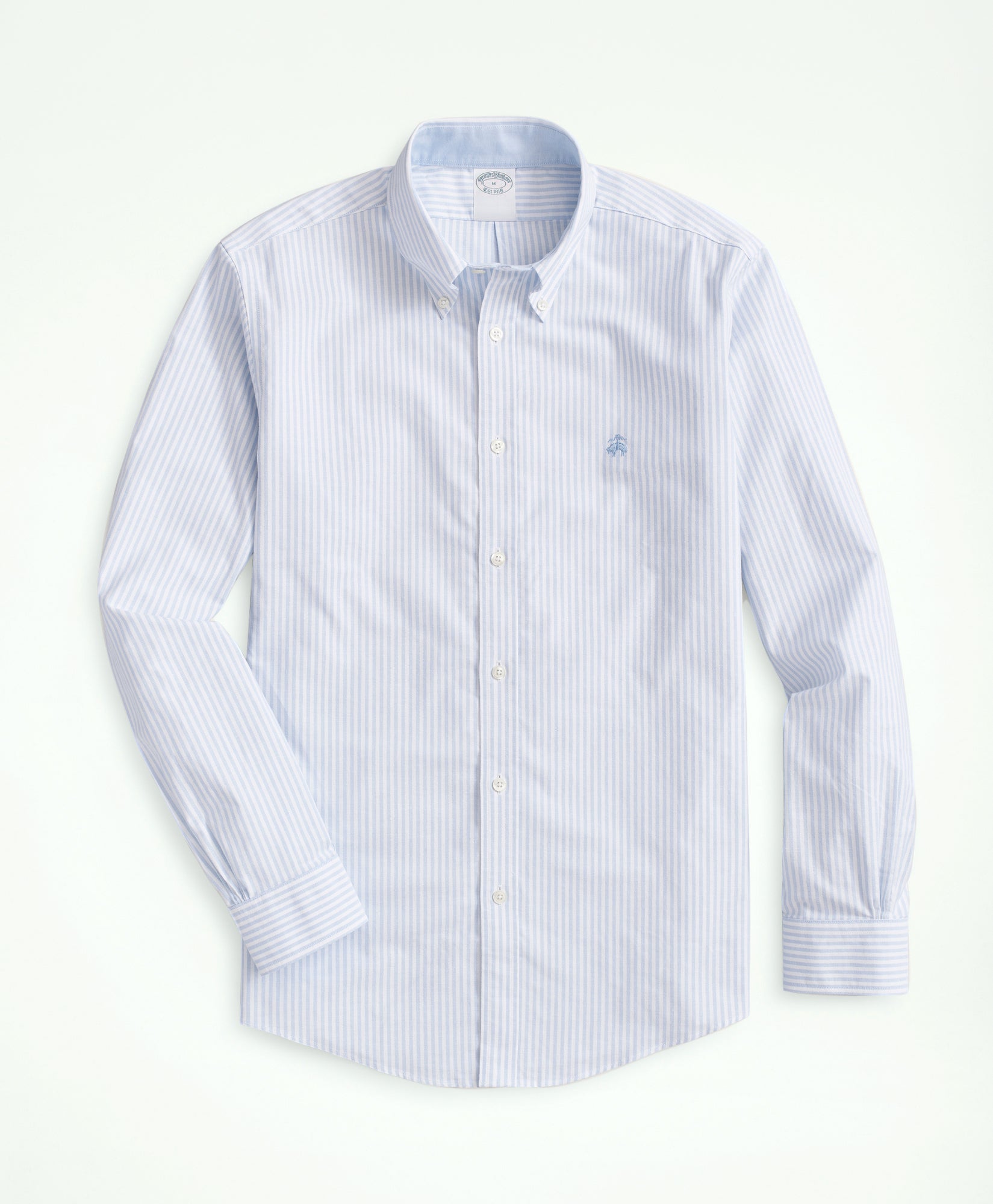เสื้อเชิ้ต Oxford ลาย Bengal Stripe ผ้ายืดไม่ต้องรีด