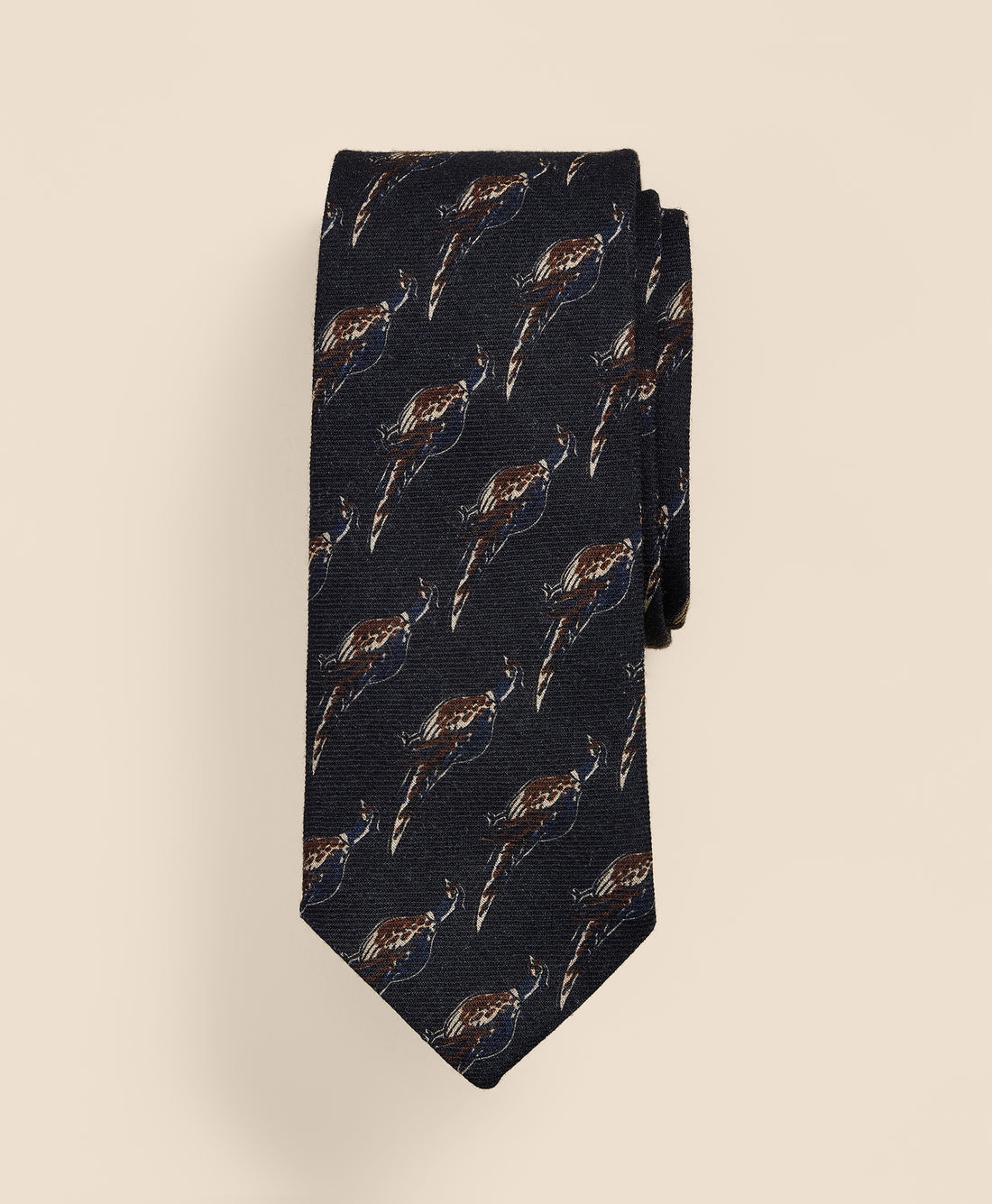 Printed Wool Tie