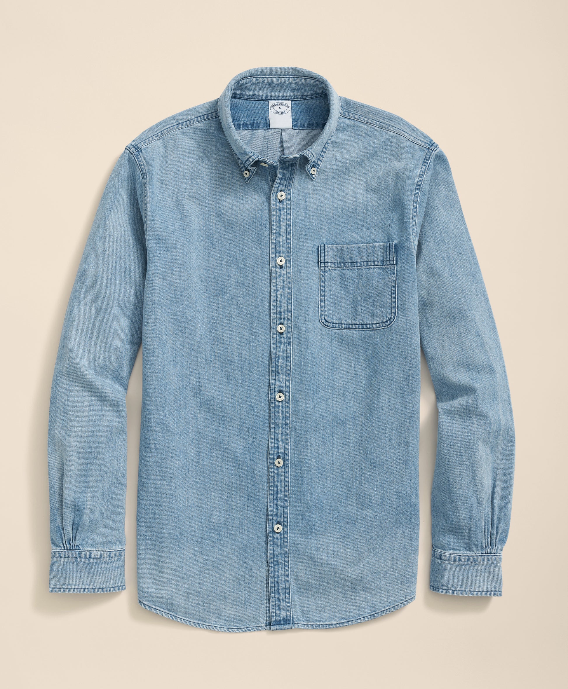 Light blue denim shirt