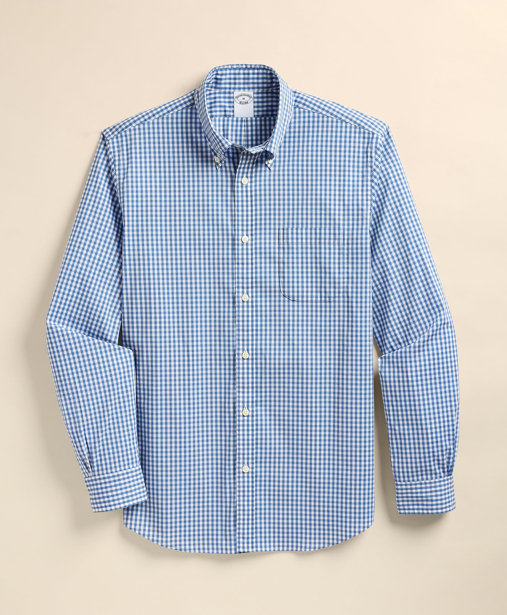 Blue checkered shirt