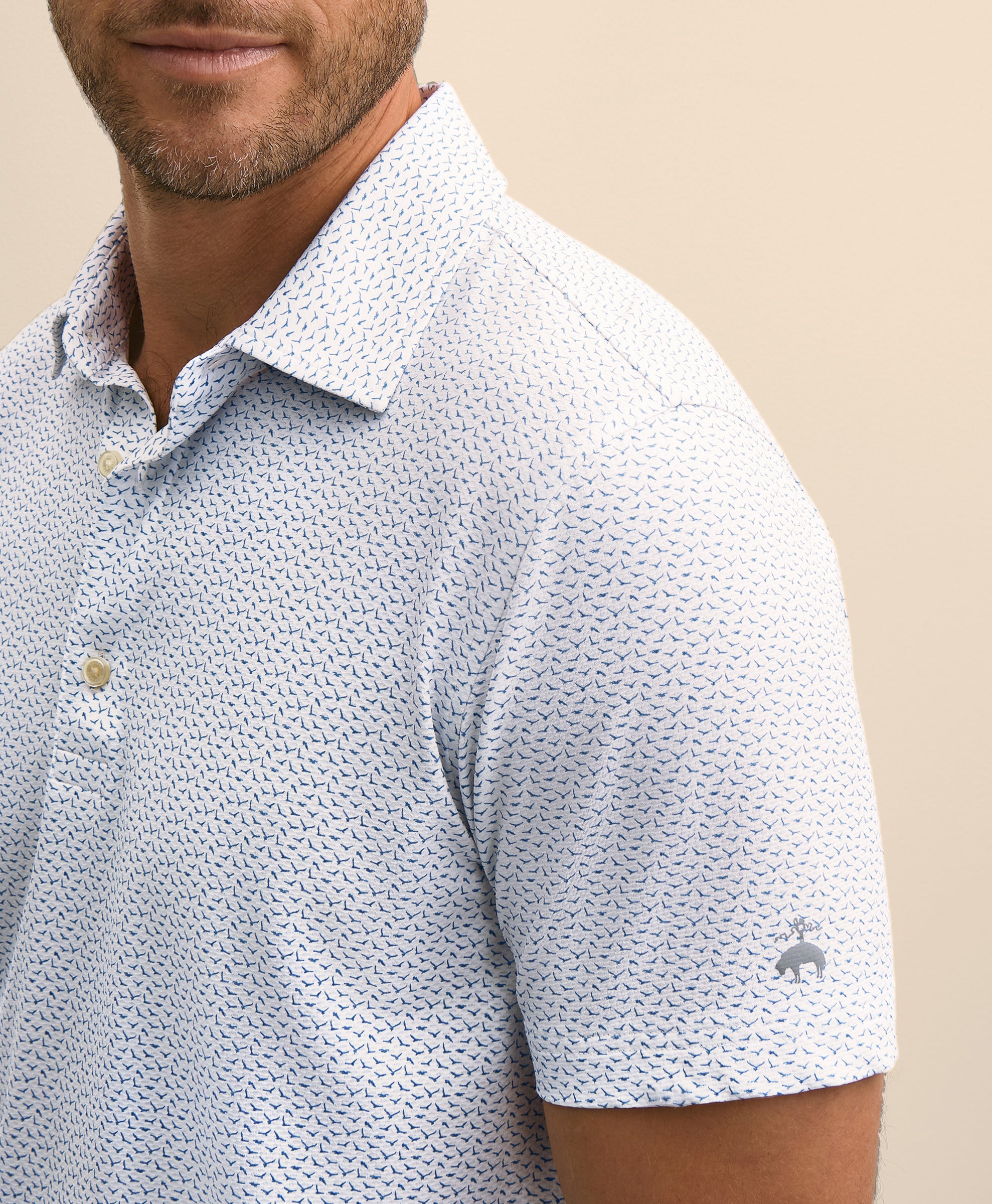 Performance Series Print Polo Shirt