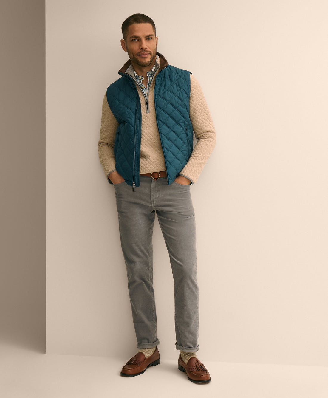 Cotton 5-Pocket Corduroy Pants