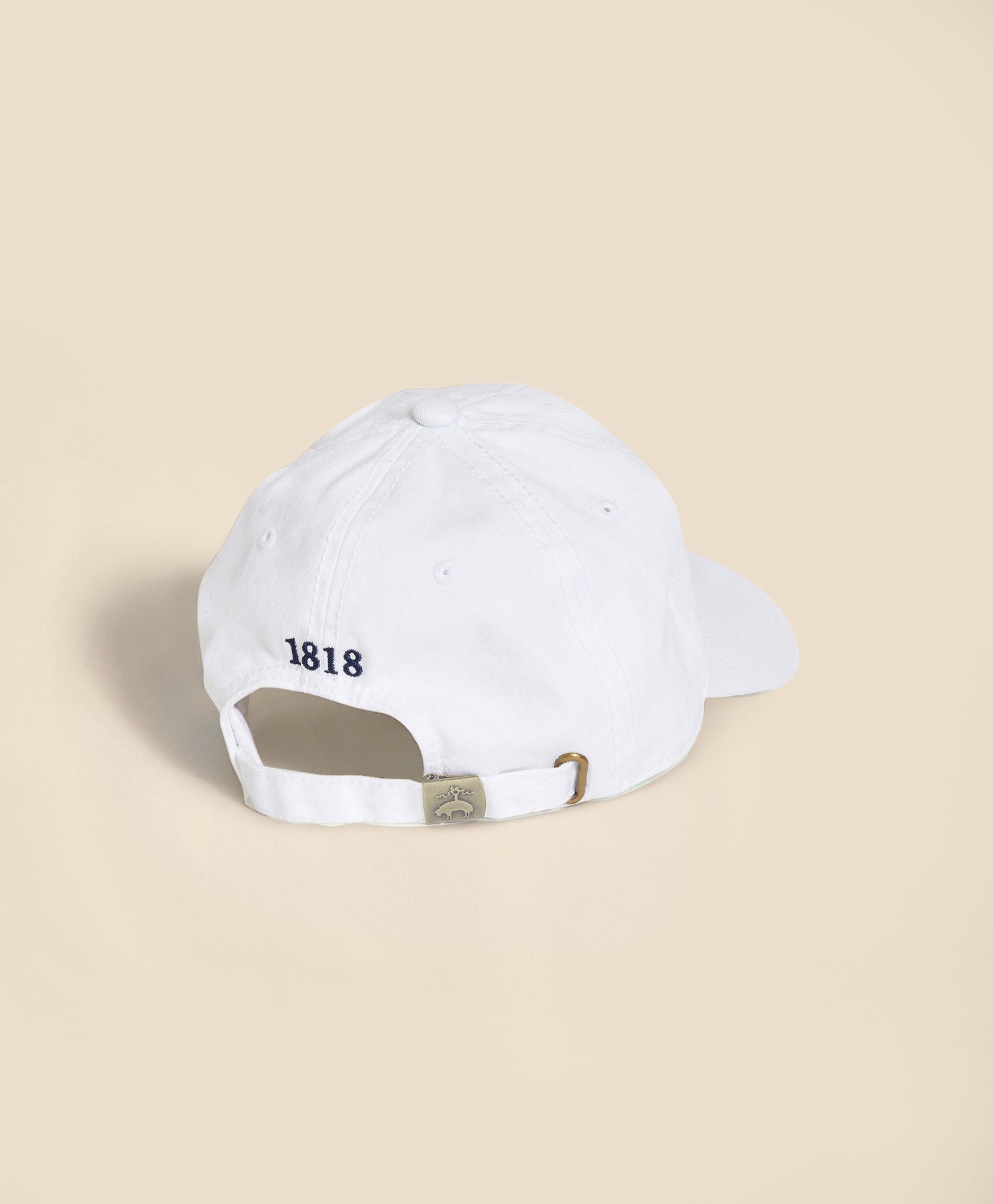 White cap with '1818' logo